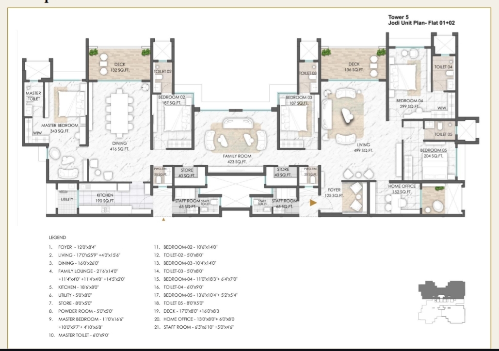 Townhouse Unit Plan